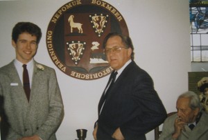 Dick Jetten en burgemeester Hillenaar