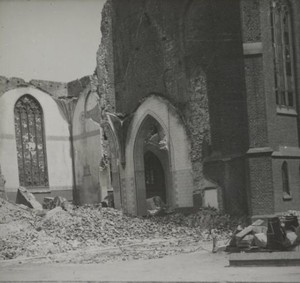 De toren werd verwoest in september 1944
