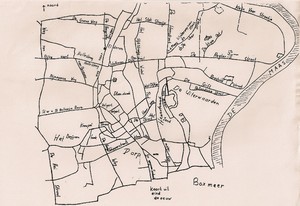 Stratenplan 18de eeuw