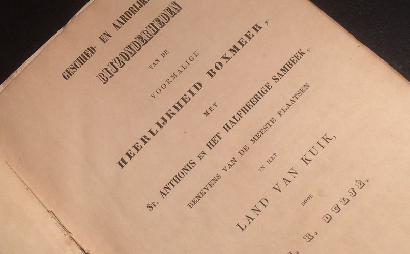 Geschiedschrijver Dulje vertrok met de noorderzon