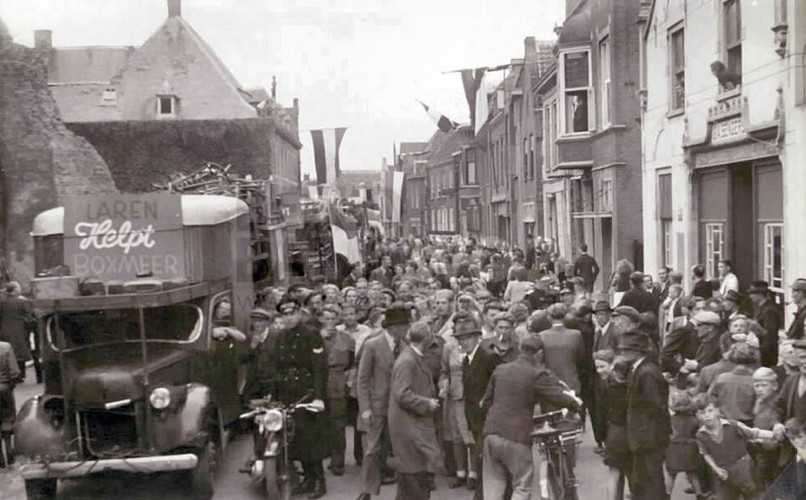 Laren helpt Boxmeer in 1945