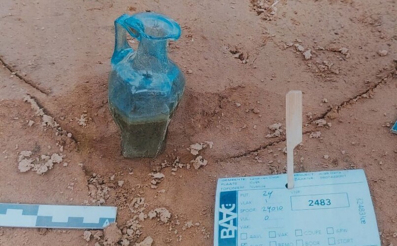 Excursie Hist. Ver. Nepomuk Boxmeer opgraving Nutricia Cuijk